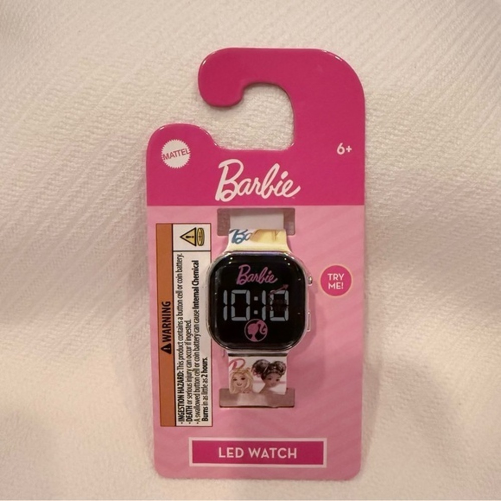 NWT Mattel Barbie LED watch with lights